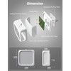 UNILAMPRO Night Lights Plug into Wall 2 Pack, Bright Night