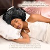 YANIBEST Large Jumbo Satin Hair Bonnets for Sleeping Double Layer