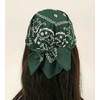 Fosys Bandana, 100% Cotton, Cashew Nut Pattern, 21.7 x 21.7