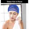 4 Pcs Crochet Hair Net, Reusable Elastic Hair Net for