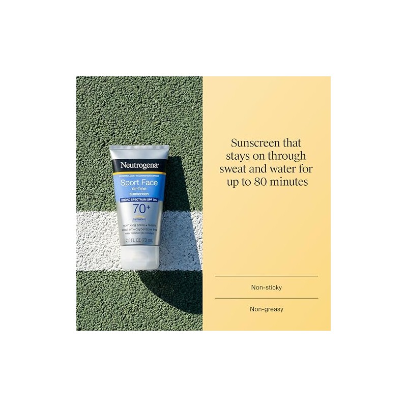 Neutrogena - Protector solar en locin sin aceite para rostro