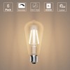 Ralbay Dimmable E26 Vintage LED Edison Bulbs 60 Watt Equivalent
