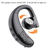 Waterproof Bluetooth Earpiece Earbud can be Worn on Both Ears,