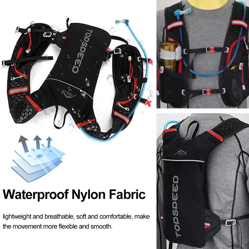 HINATAA Lightweight Hydration Vest Backpack, 5L 250g Running Hydration Backpack