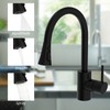 Hibbent 3-Function Pull Down Kitchen Faucet Head Replacement with 12