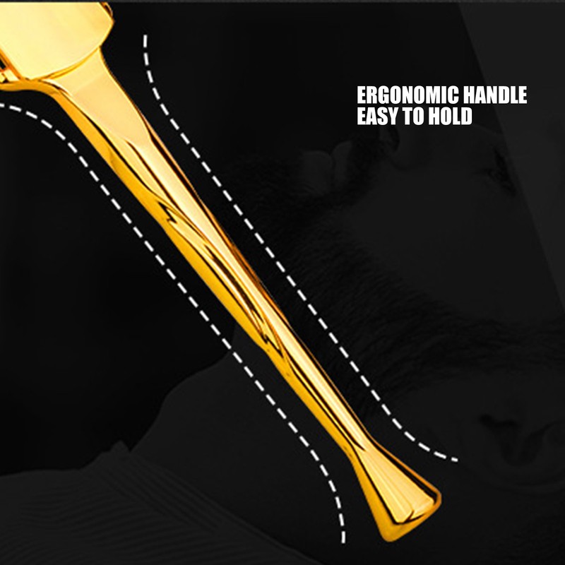 Men Manual Razor Home Hair Salon Portable Stainless Steel Manual