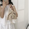 Rattan Mini Crossbody Phone Bag for Travel LF1678 One Size / Sunflower 3ea