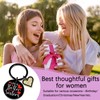 QUIHUD Gifts from Sister Big Little Soul Sisters Keychain Birthday