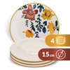 Lashuma Dinner Plates Ceramic Colourful Set of 4 Plates 15