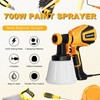 VONFORN Paint Sprayer, 700W HVLP Spray with Cleaning & Blowing