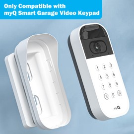 Swivel Mount for myQ Smart Garage Video Keypad ,Angle Adjustable(40 to 140 ) Degree Mounting Bracket for myQ ,Easy to Install (Video Keypad is NOT Included