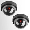 SENTRY 2x Imitation Dummy Dome CCTV Cameras Fake Realistic Outdoor