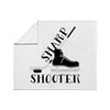 CafePress Hockey Stick Skate Puck Sharp Shooter Throw Blanke Super