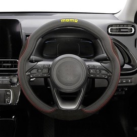 COMFORT MICROFIBER Comfort Microfiber MOMO Momo Steering Wheel Cover Steering Wheel Cover ITALY Italy Milan Black Red