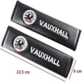 LCLXYC 2Pcs Car Seat Belt Pad Cover for Opel Astra G H J Insignia Corsa Zafira Vauxhall, Car Seatbelt Comfort Pads Soft Multifunctional for Adults and Children Interior Accessories