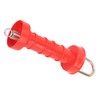 10Pcs Electric Fence Gate Handles, Farmily Plastic Red ABS Heat/Cold-Resistant