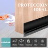 Guardapolvo y Protector para Puerta con cepillo,Tira de Sellado de