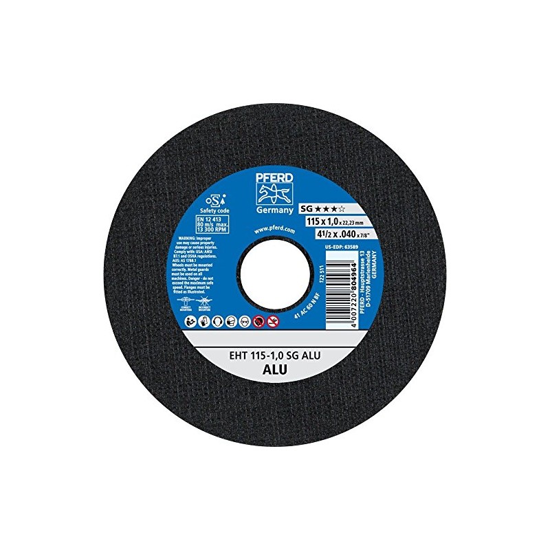 Pferd 61340415 Cutting Disc A30NSG 115 x 1.0 mm for