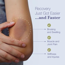 BruiseMD Arnica 1,000mg and Bromelain 500mg 2,400GDU/g Supplement for Bruising and Swelling, Easy to Swallow Capsules (7-Day Supply) - Advanced Bruise Treatment Formula