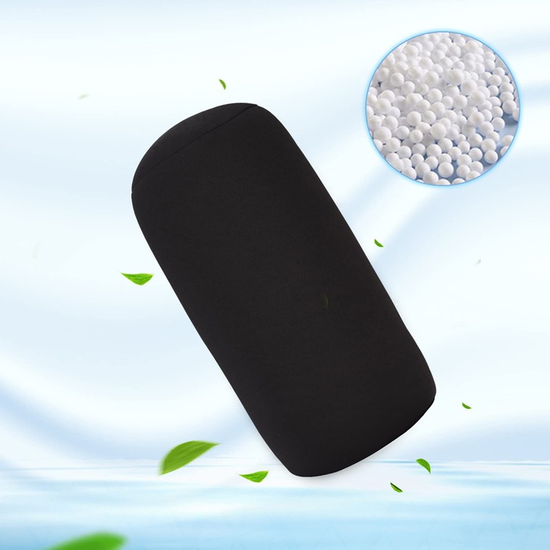 Natudeco Micro Cushion Back Cushion, Cylindrical Mini Pillow, Micro Ball