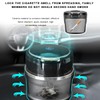 ZNDAW Car Ashtray with Lid, Detachable Auto Smokeless Ash Tray