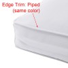 |SLIPCOVER ONLY| S3 Outdoor Bolster Backrest Pillow Covers Same Piped