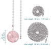 2 piezas de abalorio de arcilla con diamantes de imitación