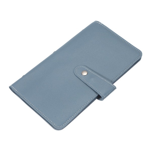 sourcing map Leather Professional Credit Card Holder, 96 Slots Business
