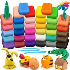Modelling Clay Air Drying 36 Colours Air Dry Magic Clay for Children, Gift for Boys and Girls Aged 3-12 Years