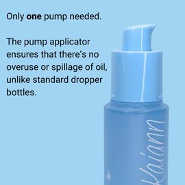 Kaiann Nail & Cuticle Oil - Fragrance Free, Ingredients include Jojoba Oil and Vitamin E and B, Cuticle & Nail Strengthener - Cuticle Softener - Pump Applicator 1oz