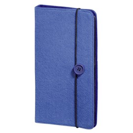 Hama Case for CDs/DVDs 48 Disc Capacity Felt Blue