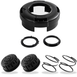 Eyoloty ST40L03 Trimmer Replacement Cover Cap Kit Compatible with Greenworks 40V 16inch ST40L03,ST40L414,ST40L412,21362 Brushless Cordless String Trimmer Weed Eater with Bump Knob Spring Base Part