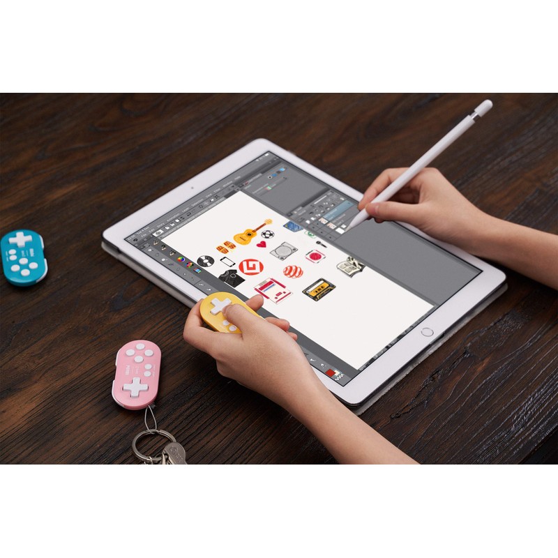 8Bitdo Zero 2 Bluetooth Key Chain Sized Mini Controller for