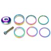 MEISCHE 1 1/8 Inch Headset Spacer with Stem Top Cap