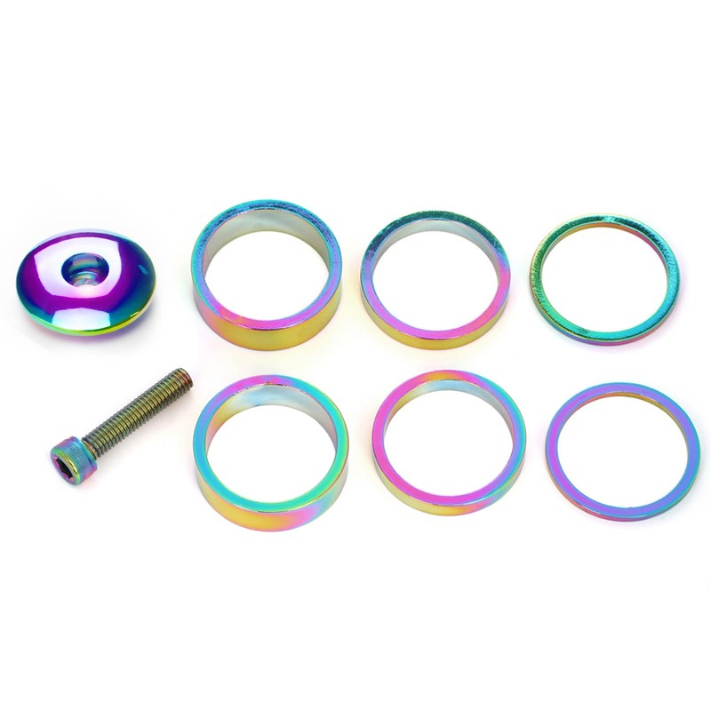 MEISCHE 1 1/8 Inch Headset Spacer with Stem Top Cap
