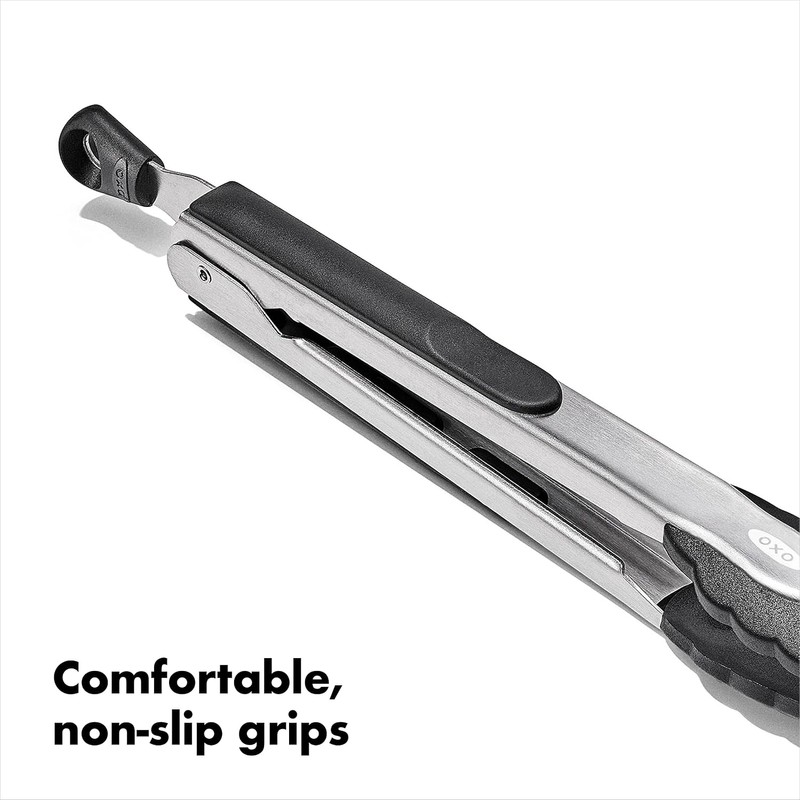 OXO Good Grips - Juego de pinzas de 2 piezas