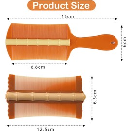 SHUNYUNG Double Sided Psoriasis Comb, 2Pcs Double Sided Fine Teeth Lice Dandruff Remover combs, Lice Psoriasis Fine Tooth Comb, Double-sided lice Fine Teeth Psoriasis Comb