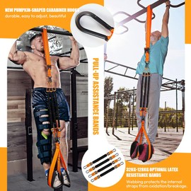 Pull Up Assist Belt, Indoor Fitness Belt, Horizontal Bar Assist Belt, Tension Strap for Fitness or Home Use, Pull-Up Aid