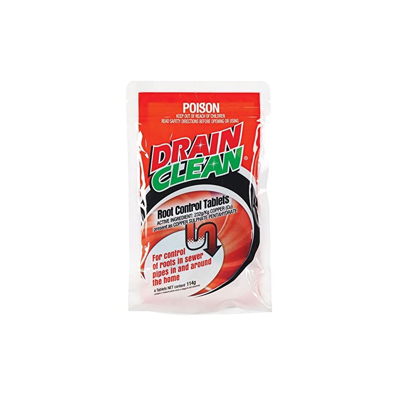 Drain Clean Root Control Tablets 114 g