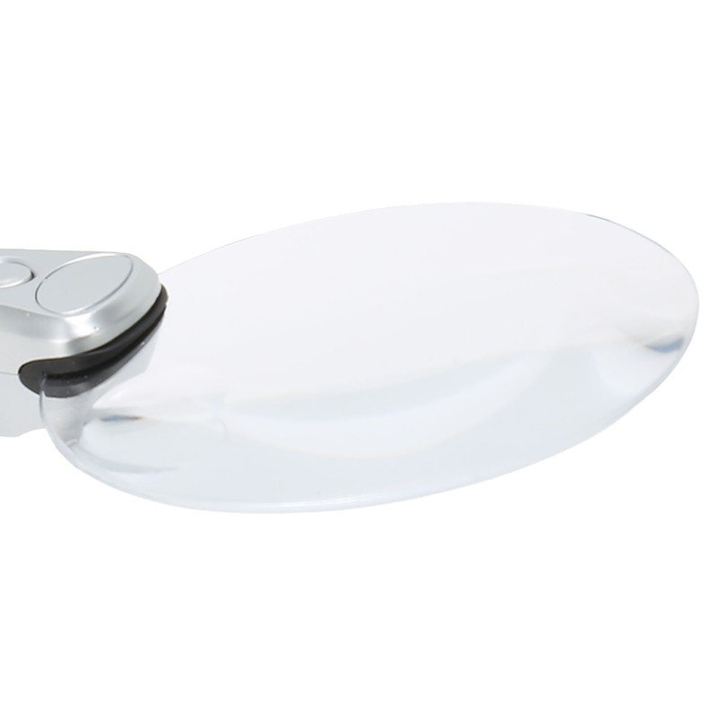 Magnifying Glass Clamp LED Light Gooseneck Desk Lamp Clamp for