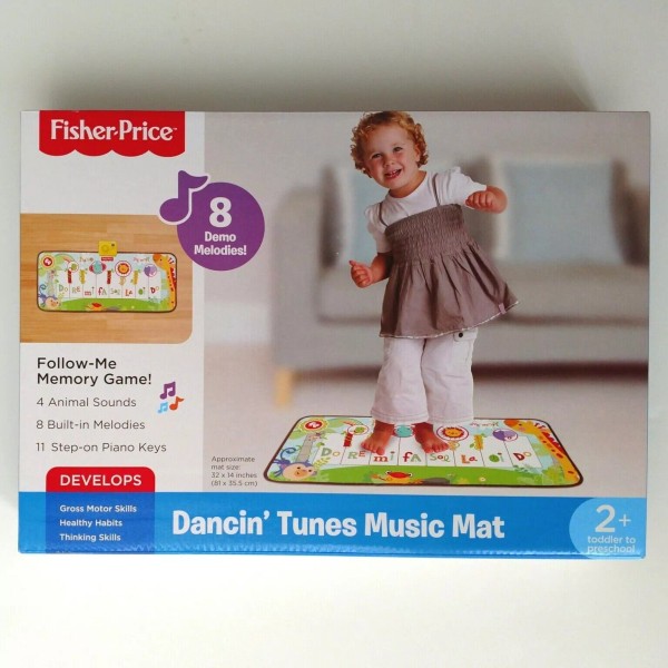 Fisher-Price Fisher Price Dancing Tunes Music Toddler Mat Memory Game