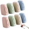 DKJEkdje 8 Pcs Toothbrush Covers Caps, Replaceable Electric Toothbrush Head