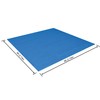 Bestway 58000 Ground Cloth Swimming Pool Floor Protector, 274 x