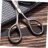 Baluue 2pcs Eyebrow Scissors Stainless Steel Grooming Trimmers Pointed and