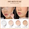 4pcs FOCALLURE Oil Control Loose Powder Moisturizing Face Setting Powder