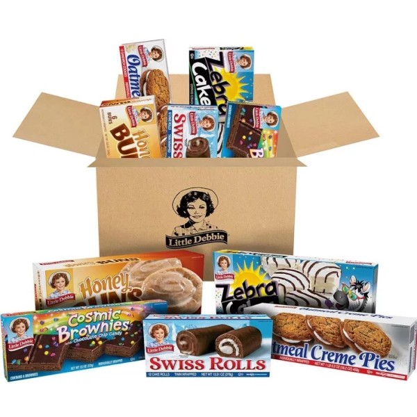 Little Debbie Variety Pack, 1 Box Each of Zebra Cakes