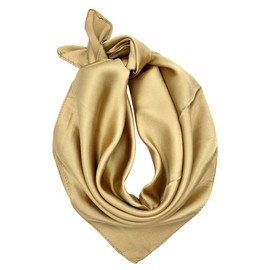 YOUR SMILE Pañuelo de seda para mujer, diseño de moda, cuadrado, grande, de satén, 24 x 24 pulgadas, 301, 24''x24''