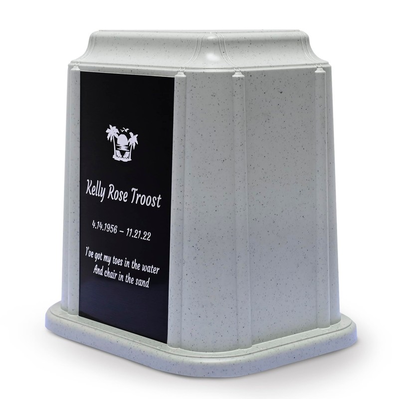 Crowne Vault Cremation Niche Urn for Adult Ashes | Fits