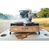 Fire & Flavor Hero Grill System - Ultra-Portable Grill for