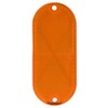 Blazer International B278SAW Oblong Stick-On Reflectors, Amber, 2 Pack